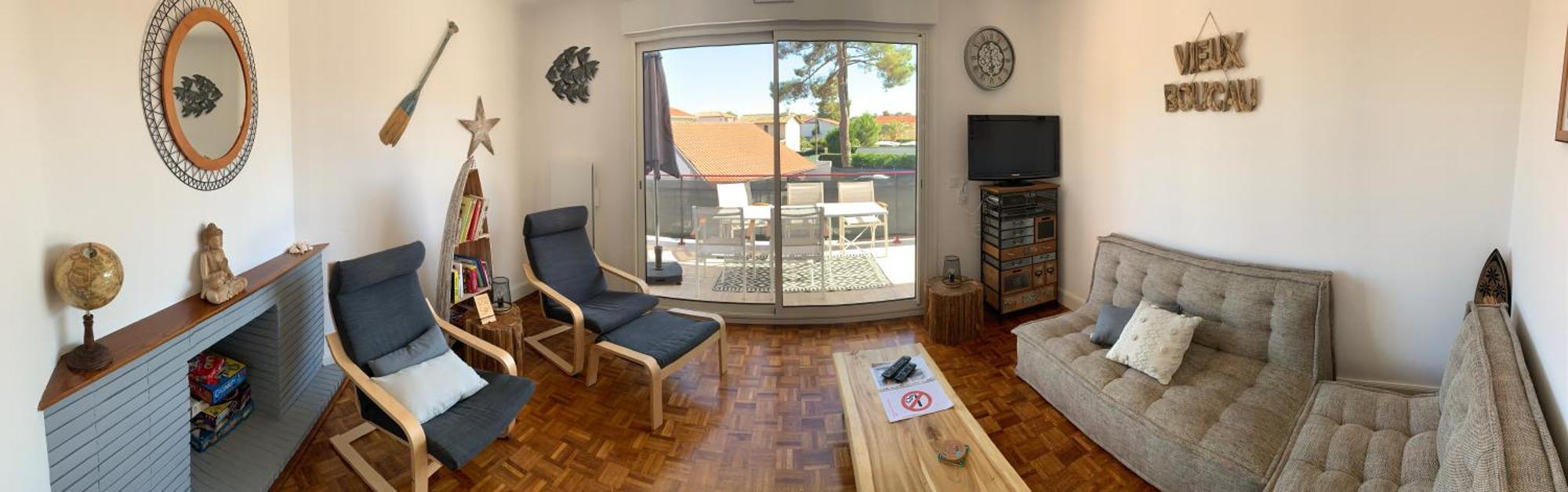 Residence « Les Gets » Location T4 Vieux-Boucau-Les-Bains Kültér fotó